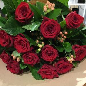 Florist: 12 Red Roses