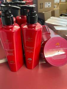 Products: Dancoly Angel ARGAN ACTIVE OXYGEN INSTANT REPAIR shampoo conditioner MASK PACK