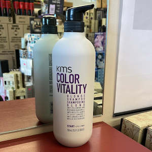 KMS 750ml Colour Vitality BLONDE SHAMPOO WITH A PUMP