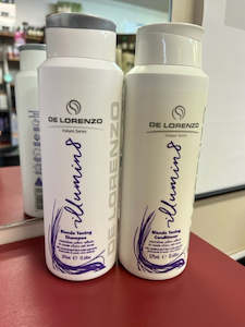 De Lorenzo BLONDE & BRIGHT Illumin8 375 ml BLONDE TONER Duo