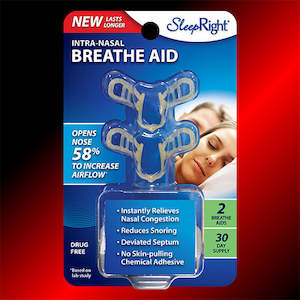 Nasal Dilator | Deviated Septum - SleepRight Intra-Nasal Breathe Aid