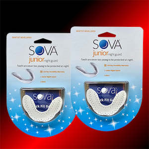 SOVA Junior - Children's Teeth Grinding Nightguard - 2 Pack