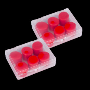 Snorblok Silicone Ear Plugs 6 pairs