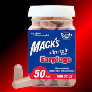 Ear Plugs | Mack's Ultra Soft Sleeping Earplugs 50 Pairs