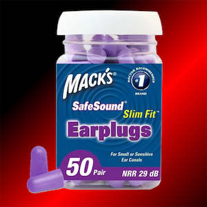 Ear Plugs | Mack's Slim Fit Sleeping Earplugs 50 Pairs