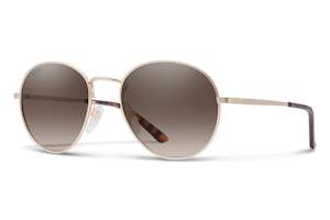 Sunglasses: SMITH Prep Polarized Sunglasses - Matte Gold