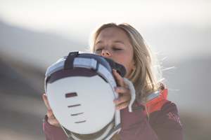 Ski equipment hire: Helmet