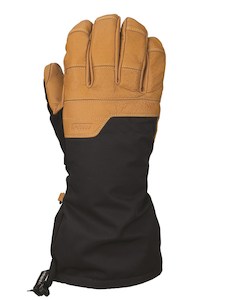 Pow August Long Glove – Brown