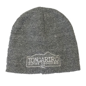 Tongariro Beanie Grey Fleck-2