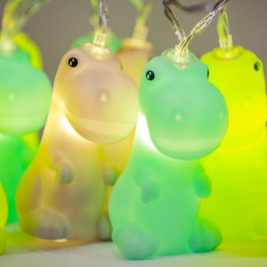 Baby wear: baby dinosaurs  fairy lights