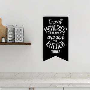 great memories kitchen wall decal