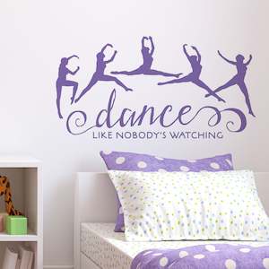 dance wall decals