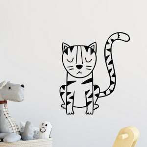 tiger nursery wall decal