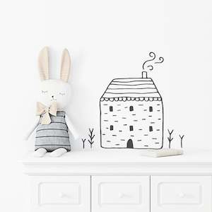 doll house wall decal