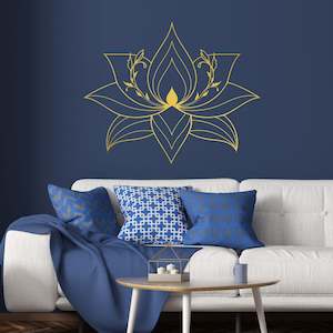 flower wall decal