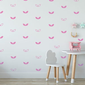 little flower bud wall decals