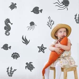 under the sea wall decals