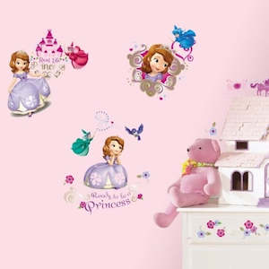 RoomMates sofia the first wall decals