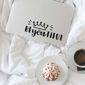 Beyoutiful Laptop Decal