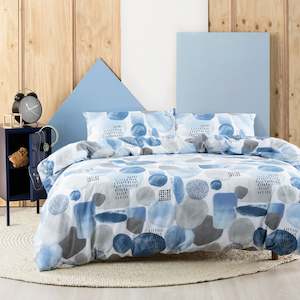 Cassia Blue Duvet Cover Set