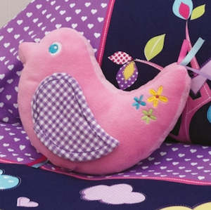 Baby wear: bird kids cushion