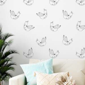 bird wall decals