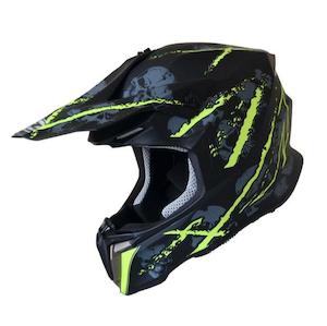 MOTOCROSS Helmets For Youth & Kids - Yellow & Black (sized Small/ Medium)