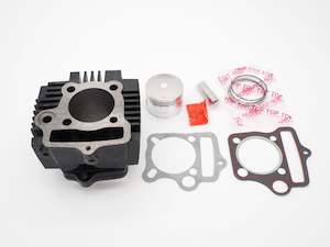 Cylinder Head Piston Rings: 125cc Cylinder Barrel 54mm Piston Ring 14mm Pin Gasket Kit (4T309)