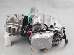 Engine: Lifan 125cc 3+1 Semi Auto Motor (4T004) Wiring Loom Harness Coil CDI Carby