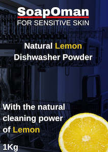 All Natural Lemon Dishwasher Powder