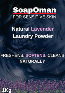 Soap manufacturing: All Natural Lavender Laundry Powder