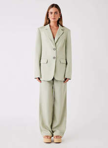 Clothing: Esmaee Echo Blazer Sage