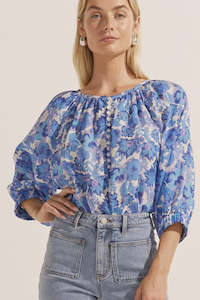 Clothing: Zoe Kratzmann Imbue Top In Pacific Floral