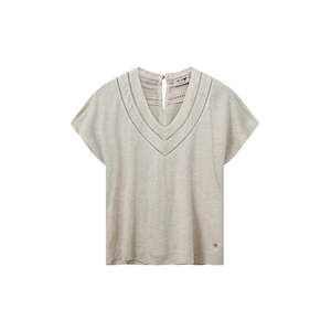 Mos Mosh Coel V Neck Tee