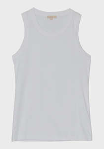 Clothing: Pol Brynn Tank White