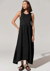 Clothing: POL Toya Tank Dress in Black