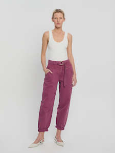 Clothing: Kivari Adina Jean Burgandy