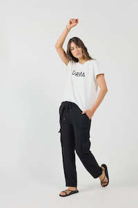 Clothing: Drama the Label Travel Pant  Black