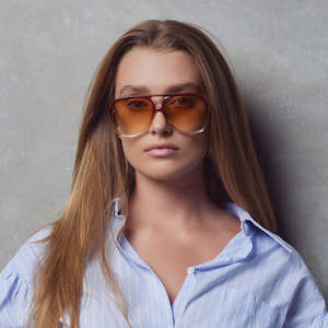 Valley Eyewear Bang Burnt Orange To Fade