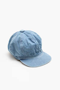 Antler Denim Newsboy Cap