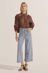 Zoe Kratzmann Establish Jean In Washed Denim