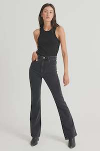 Clothing: Rollas Dusters Bootcut Jeans Comfort Shadow