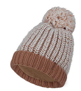 Clothing: Kooringal Mornington Beanie In Dusty Pink