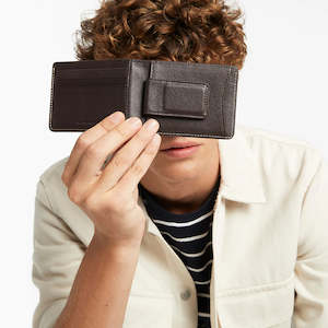 Clothing: Status Anxiety Ethan Wallet Chocolate