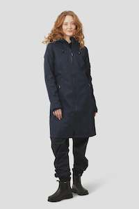 Clothing: Ilse Jacobsen RAIN 37 Jacket in Dark Indigo