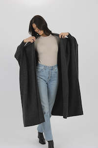 Clothing: Humidity Luka Shrug Charcoal