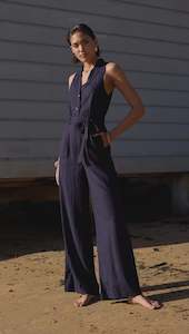 Staple The label Alora Jumpsuit Navy