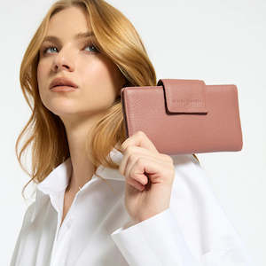 Status Anxiety Ruins Wallet in Dusty Rose