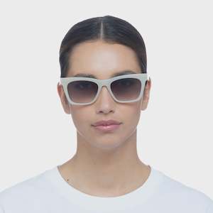 Clothing: Le Specs Chante Sunglasses Ivory