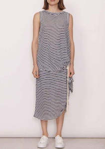 Pol Aria Linen Stripe Tank